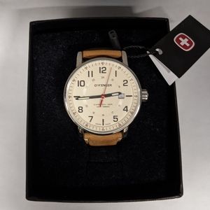 WEGNER WATCH BROWN COLOR $185 RETAIL
